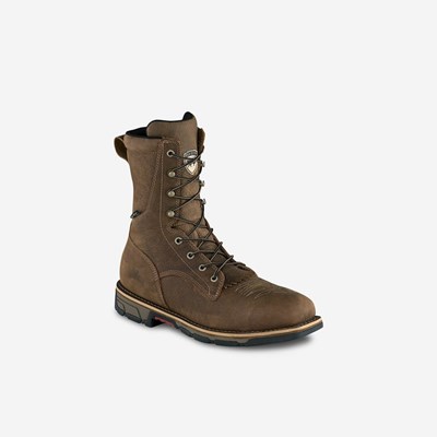 Bottes de Travail Irish Setter Marshall Homme Chocolat | 9837620-VU