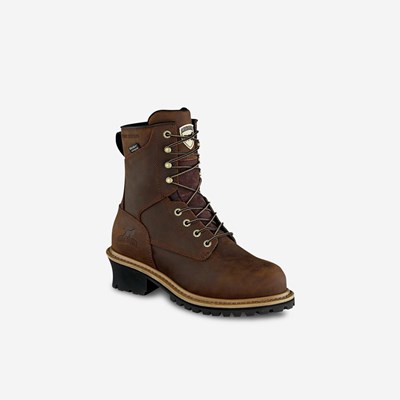 Bottes de Travail Irish Setter Mesabi Homme Chocolat | 8360147-JF