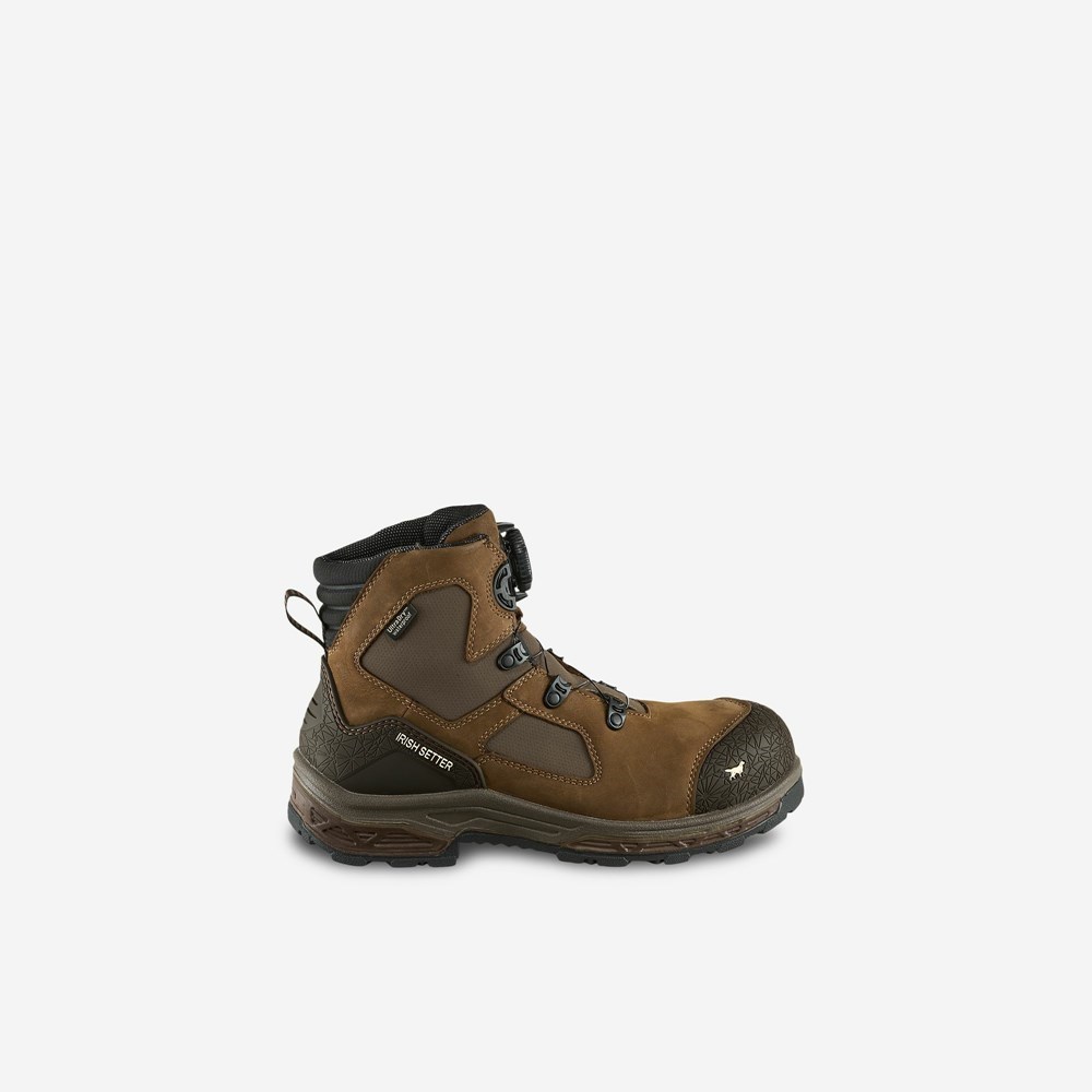 Bottes de Travail Irish Setter Kasota Homme Chocolat | 1096342-LA