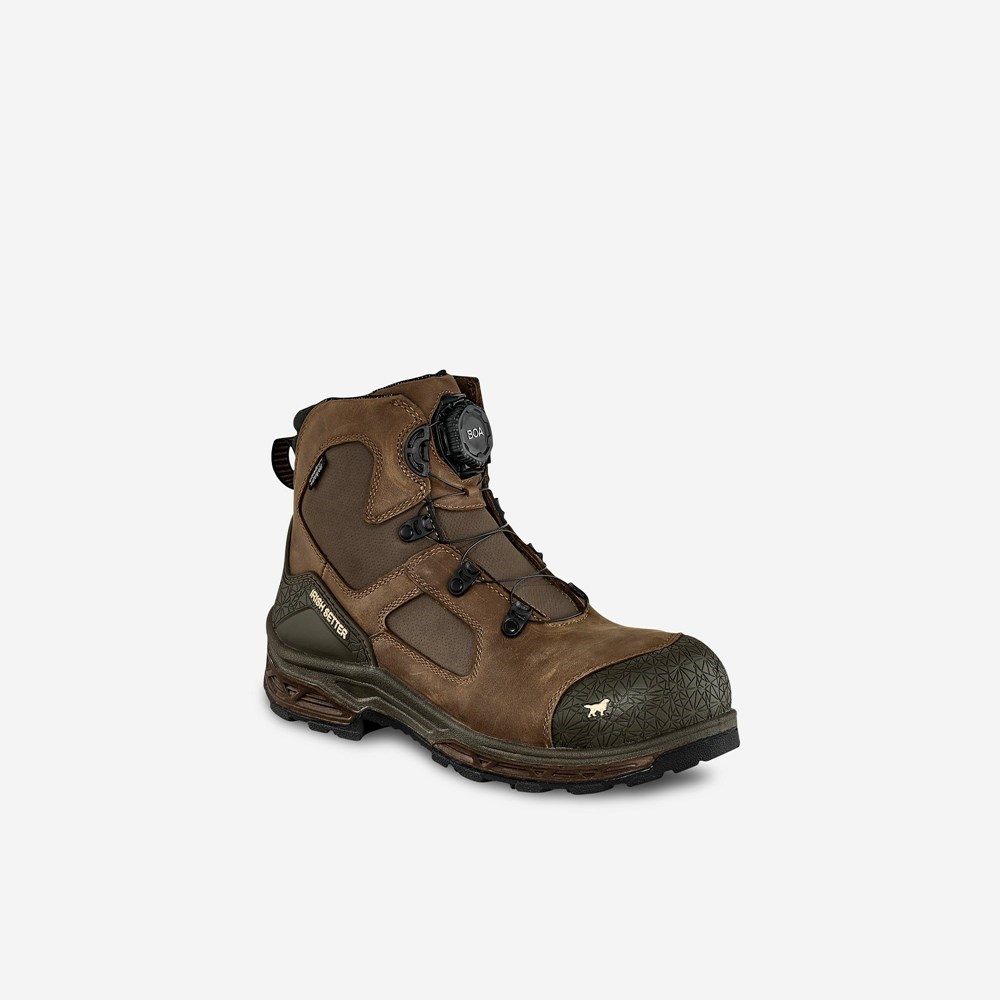 Bottes de Travail Irish Setter Kasota Homme Chocolat | 1096342-LA