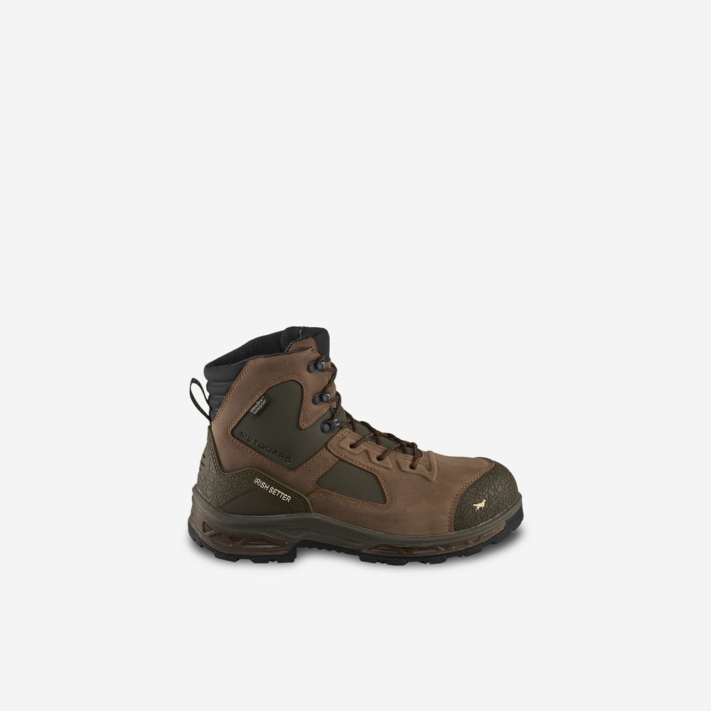 Bottes de Travail Irish Setter Kasota Homme Chocolat | 5284917-JH