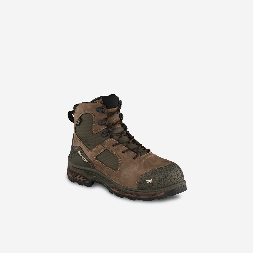 Bottes de Travail Irish Setter Kasota Homme Chocolat | 8210564-CQ