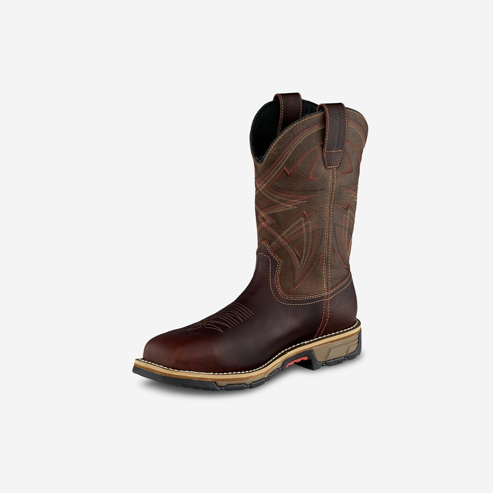 Bottes de Travail Irish Setter Marshall Homme Marron | 4732510-YM