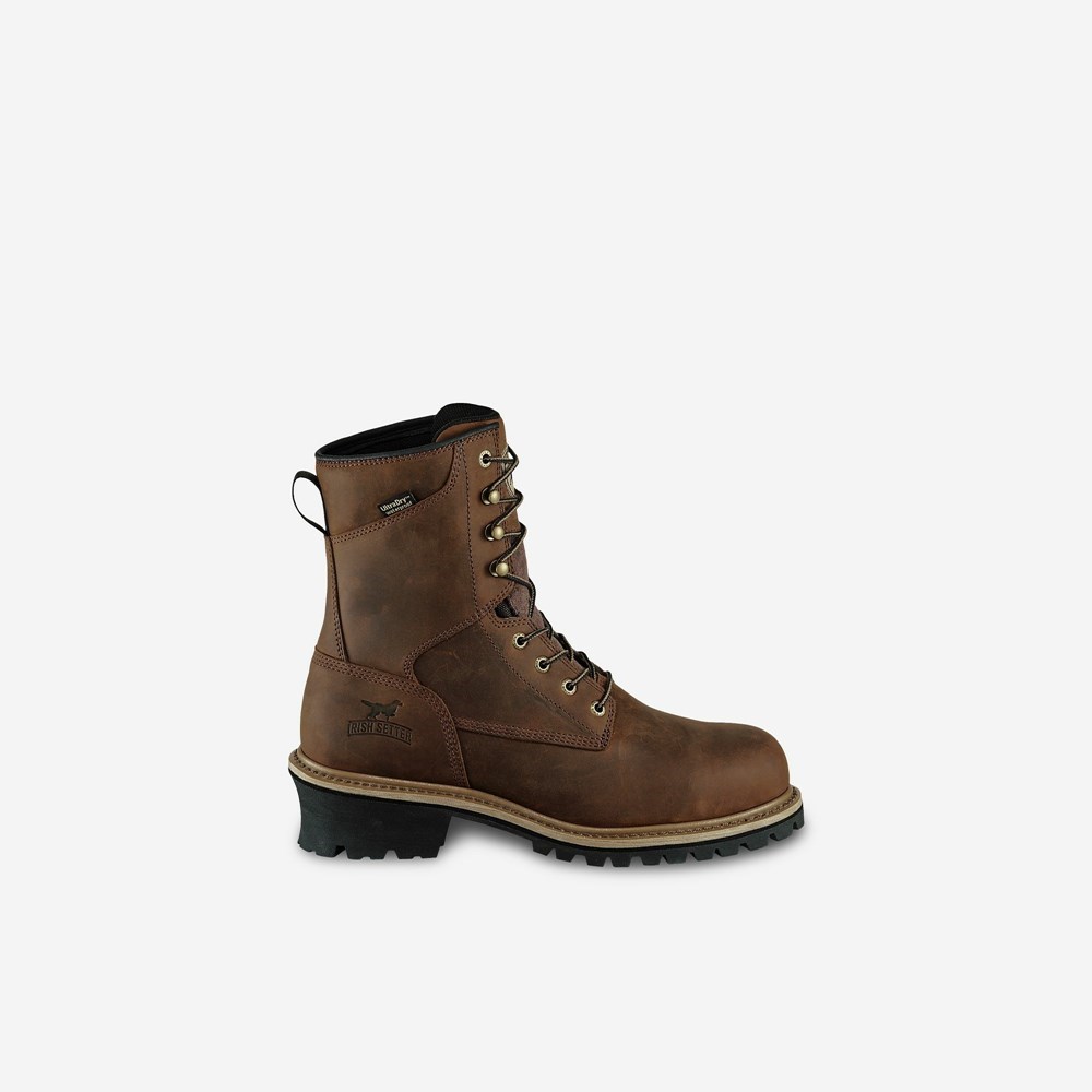 Bottes de Travail Irish Setter Mesabi Homme Marron | 3054768-AX