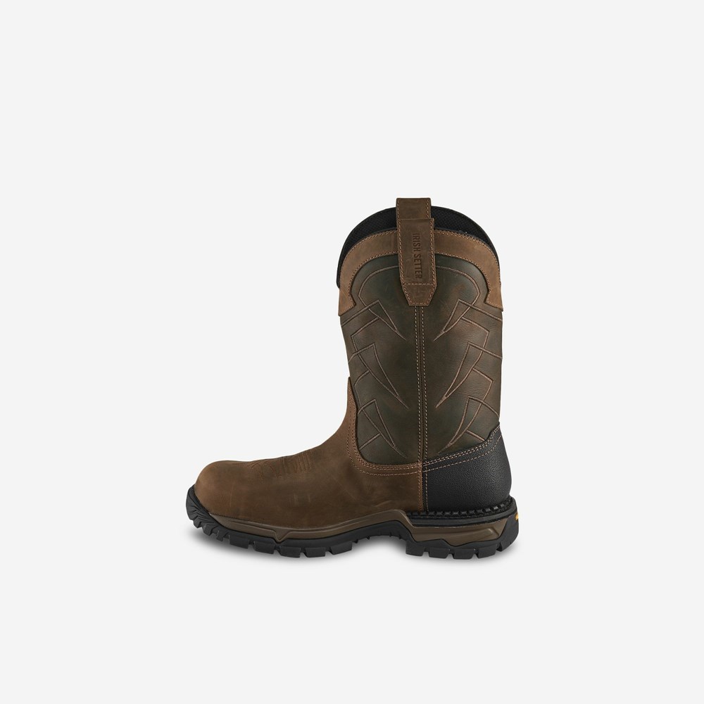 Bottes de Travail Irish Setter Two Harbors Homme Marron | 8259703-GC