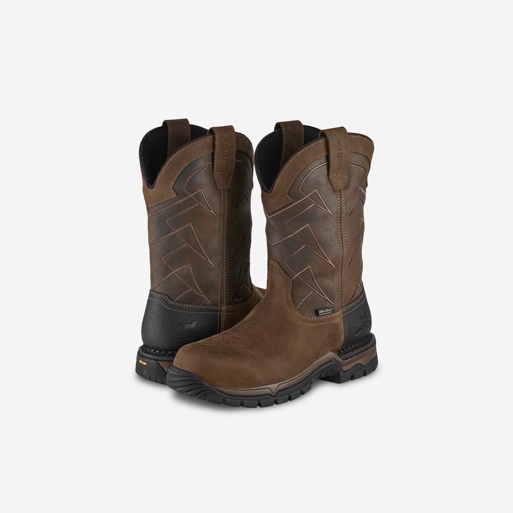 Bottes de Travail Irish Setter Two Harbors Homme Marron | 8259703-GC